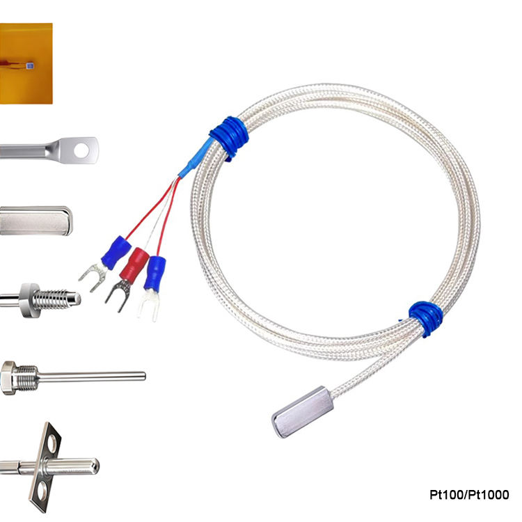 T K Type High-temperature Thermocouple Thin Film Probe Self-adhesive Thermocouple Surface Temperature Sensors - Image 2
