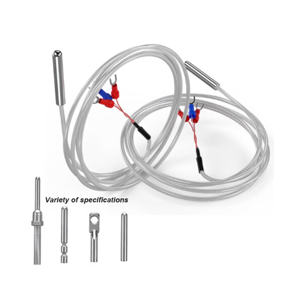 WZP-PT100 Temperature Sensor Platinum Thermocouple Precision Temperature Probe Waterproof High Temperature High Precision K-Type