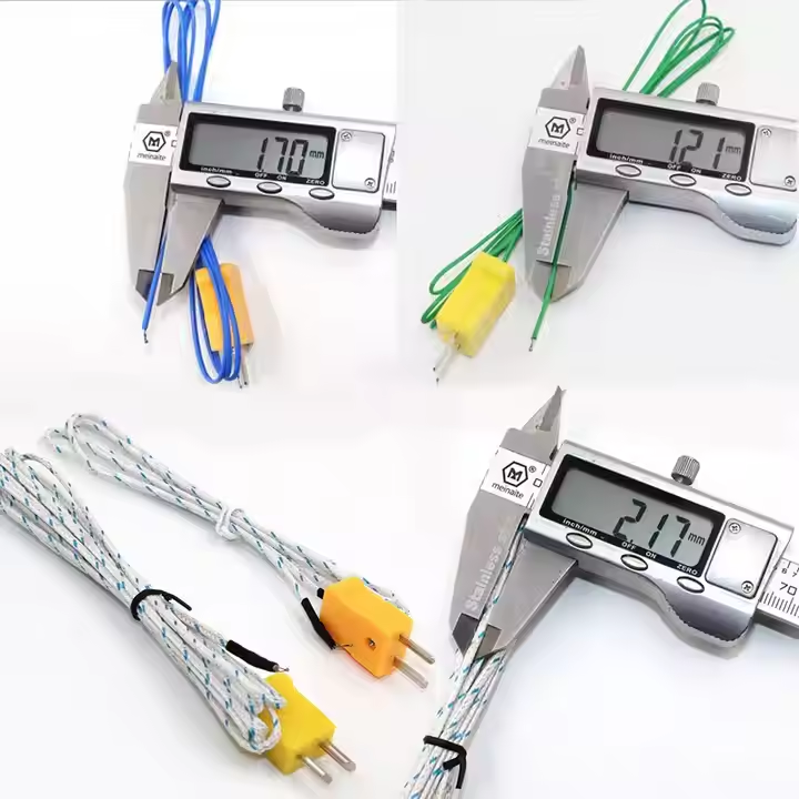 K-Type Bare Wire WRNT-010 Thermocouple Probe Concrete Temperature Measurement Wire Sensing Wire for Temperature Instruments - 画像 5