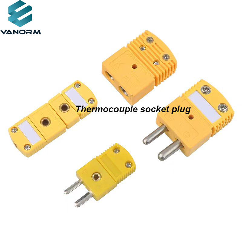Thermocouple Large and Small Plugs and Sockets Temperature-sensing Wire Connectors Male and Female Connectors