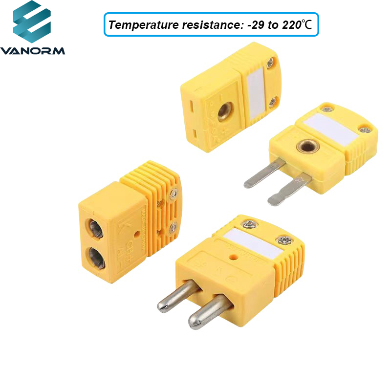 Thermocouple Large and Small Plugs and Sockets Temperature-sensing Wire Connectors Male and Female Connectors - Image 2