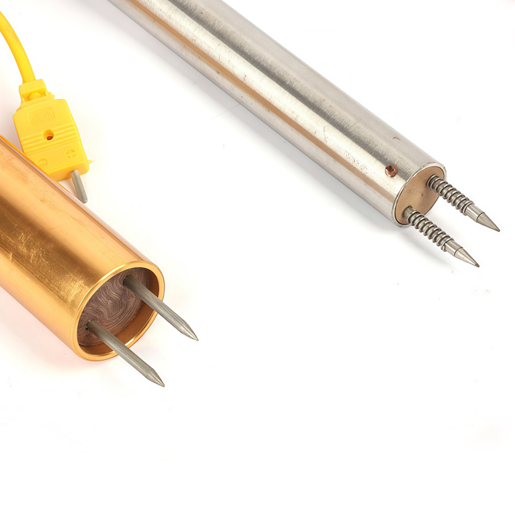 OEM Surface Temperature Sensor k Type Thermocouple Double Needle Surface Probe WRNM 203 1200C Handheld Metal Rod - ภาพ 4