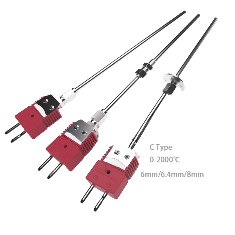 WRe5/26 WRe3/25 Industrial 2000C High Temperature Sensor C Type Tungsten Rhenium Thermocouple for Vacuum Furnace - 画像 3