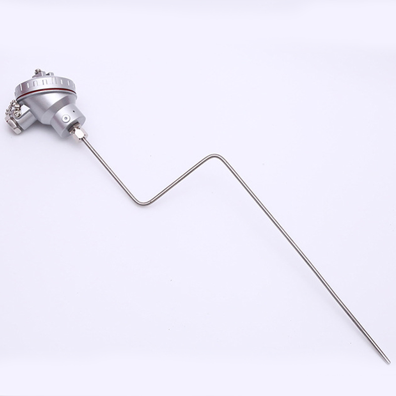 WRNK-191 131 291 K Type Thermocouple 0-1200c Armored Mineral Insulated Thermocouple 5*300mm 0-1300c Flexible Bendable Sheath