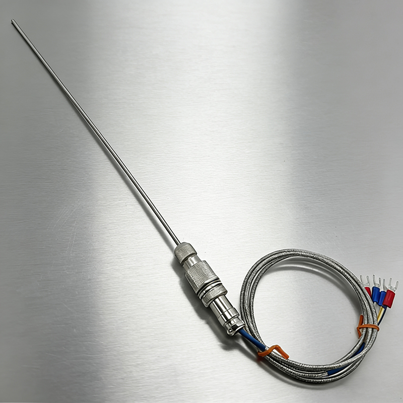 OEM 4 Wire Pt100 RTD Sensor K/S/N Thermocouple Temperature Sensor With Aviation Connector - ภาพ 4