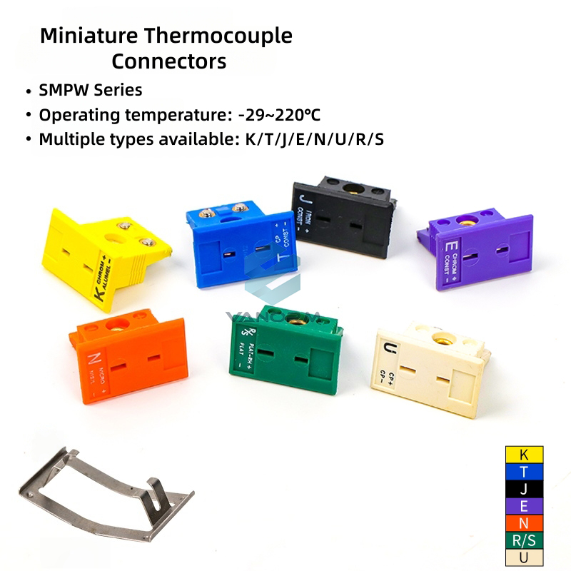 MPJ-K/T/J/E/R/S/U Type Thermocouple Type K Panel and Sockets Temperature-sensing Connectors Thermocouple J T S - Bild 3