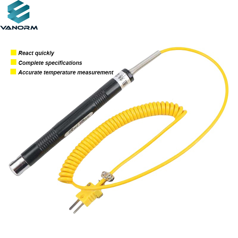 NR Series Industrial-Grade Handheld K-Type Temperature Sensor Probe Thermometer Customized OEM ODM Surface Thermocouple - Image 2