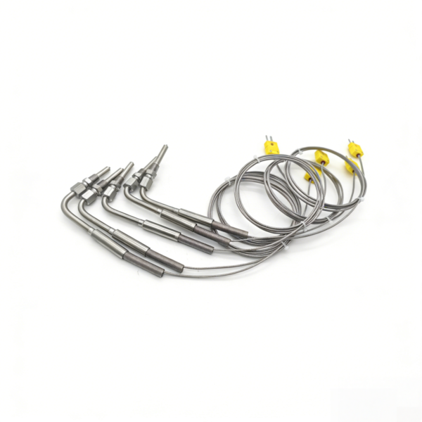 EGT Probe Exhaust Gas Temperature Sensor K Type Thermocouple Stainless Steel Material 1/8" NPT OEM ODM IP56 2-Year Warranty
