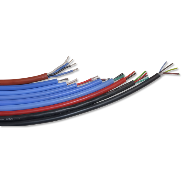 High Quality Silicone Sheathed High-temperature Cable Waterproof Multi-core 2/3/4 Core Heating element -60+180℃