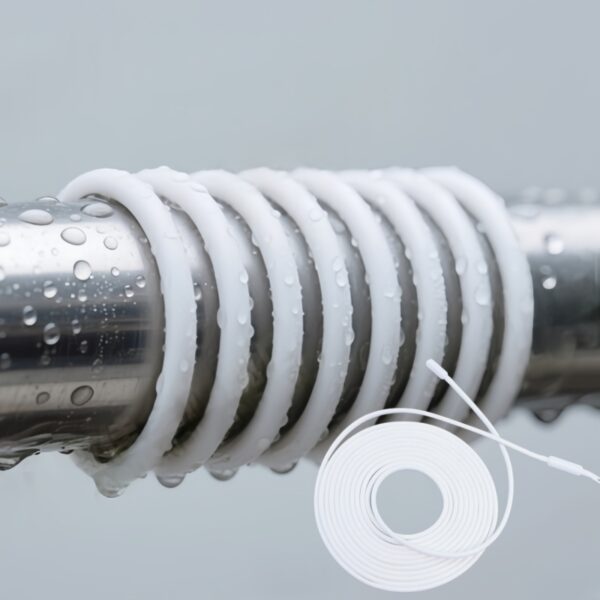 220V Cold Storage Drainage Defrost Heating Line Fan Coil Water Pipe Waterproof Heating Wire Silicone Electric Heating Cable