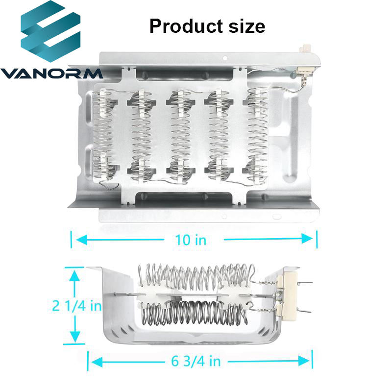 279838 240V 5300W Replacement Dryer Heating Element Core Motor Dryer Heating Equipment Heater Parts for Dryers - Image 2