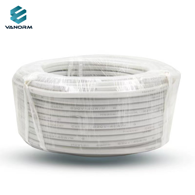 220V 30W Parallel Constant Wattage Heating Cables Silicone Rubber Drain Pipe Defrosting Heater Wire Cable - Imagen 6