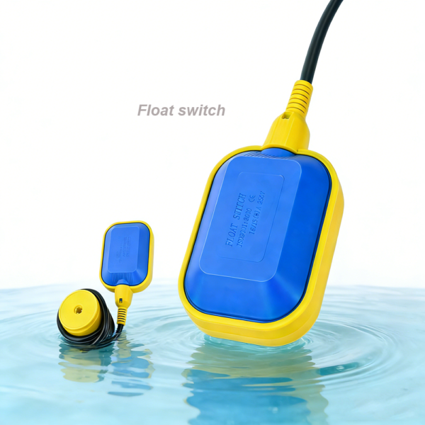 Durable PP Float Switch Water Level Controller Automatic Water Filling Valve Sensor for Water Tank, Water Tower and Sump Pump