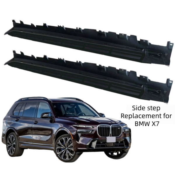 Black OE Side Steps Replacement  Running Boards Replacement with 1 Year Warranty for X7 Nerf Bar Retrofit/Upgrade