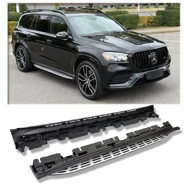 Anti-Rust Running Board Side Step Stepboard Replacement for Mercedes-Benz GLS X167 2020 2021 2022 2023 2024 Car Step