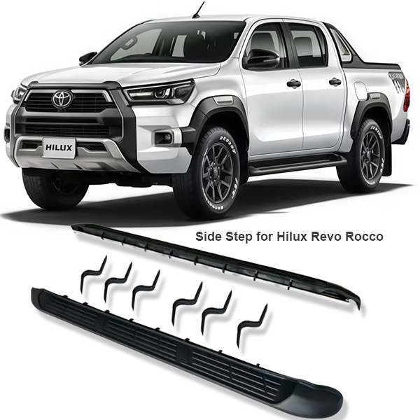 Running Board Side Step Car Part Replacement for Hilux Revo Rocco 2015-2024 Car Accessories Foot Pedal Auto Parts