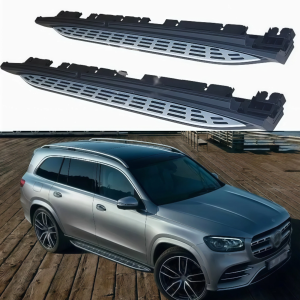 Anti-Rust Side Step Stepboard for Mercedes-Benz GLS X167 2020 2021 2022 2023 2024 Car Step