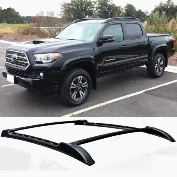 High Quality Universal Roof Rack Cross Bars Side Rail Set Replacement for Tacoma Double Cab 2005-2023 1 Year Warranty