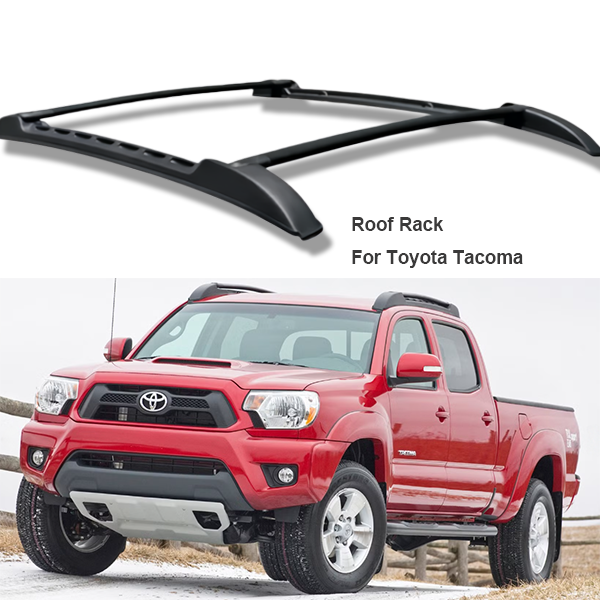 High Quality Top Roof Rack Cross Bars Side Rail Set Replacement for TOYOTA Tacoma Double Cab 2005- 2023