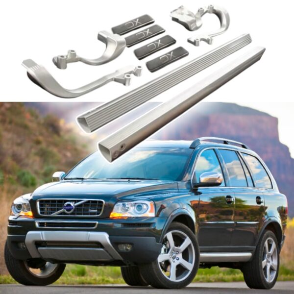 Anti-Slip OE Style Aluminum Car Side Step Running Board Foot Pedal Nerf Bar Fit for Volvo XC90 2003-2013 Accesorii