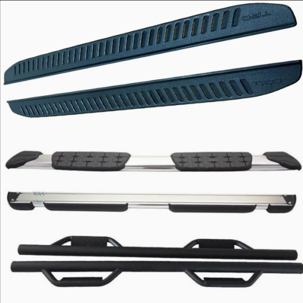 Car Step with High-Traction Surface for Toyota Tundra Crewmax Cab 2007-2021 Footrests Side Pedals