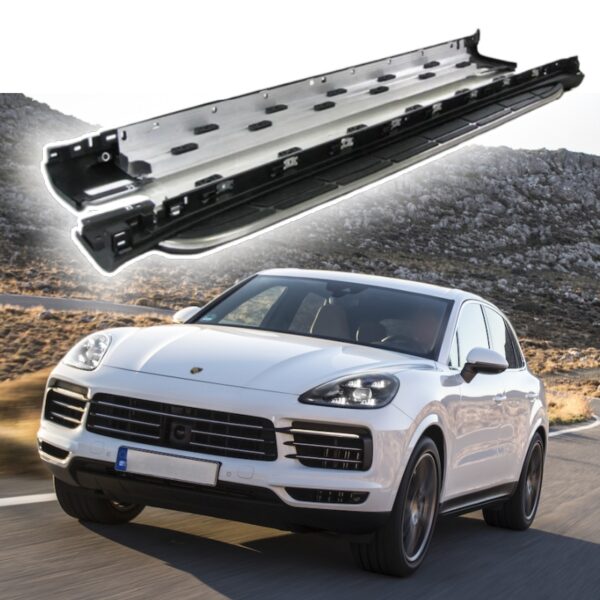 Anti-Slip Aluminum Alloy Side Step OE Style Running Board Nerf Bar Vehicle Pedal for Porsche Cayenne 2011-2017 SUV