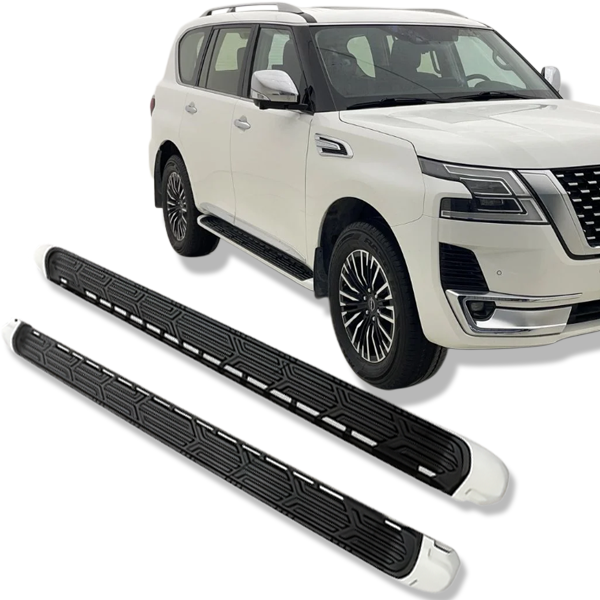 High Quality Black Running Board OE Side Steps Replacement for Nissan Patrol Y62 Nerf Bar for Car Accessories