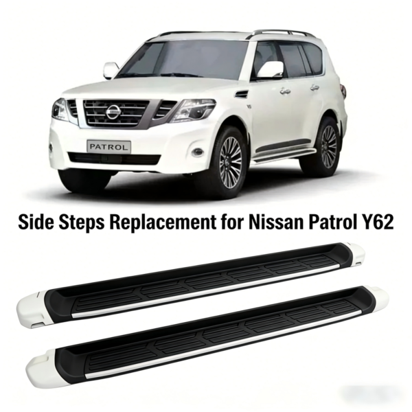 Running Board Side Steps Running Board Replacement Part for Nissan Patrol Y62 Nerf Bar