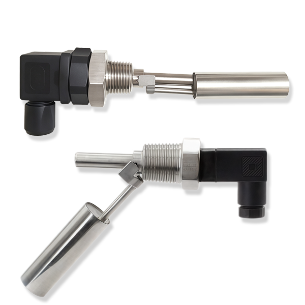 1/2 Inch Side Install Duckbill Float Level Switch SS304 Liquid Water Level Controller Equipped Hirschmann Industrial Connector