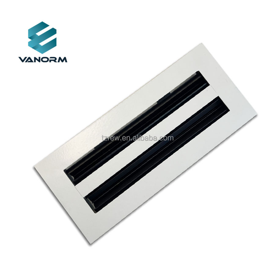 VANORM MINI 10X4 Inch Aluminum Alloy Floor Vent Mini Size Registers & Grilles