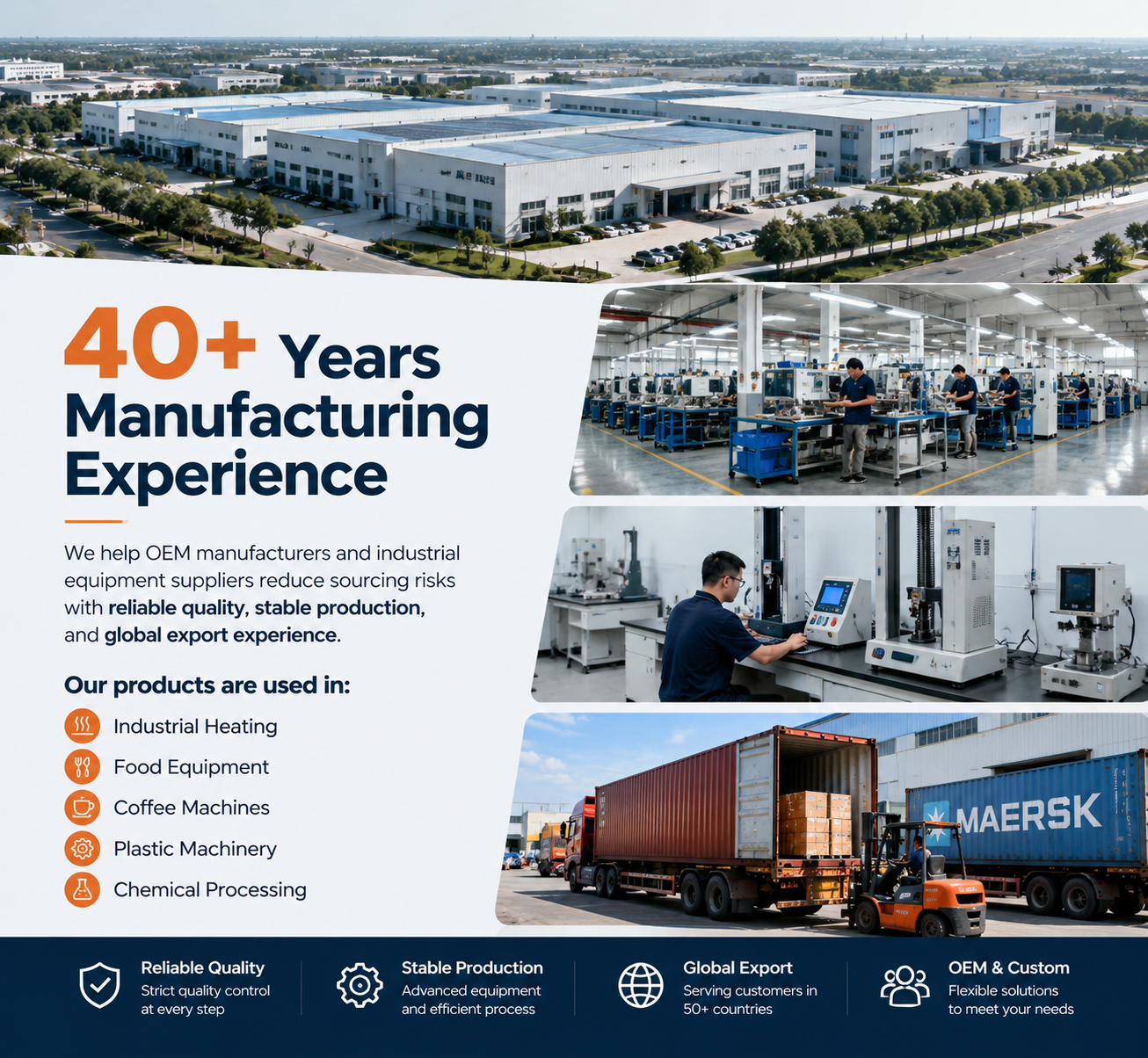 Vanorm industrial heating manufacturing